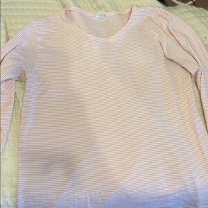 LAKE Pink Striped Women's Pajama Set